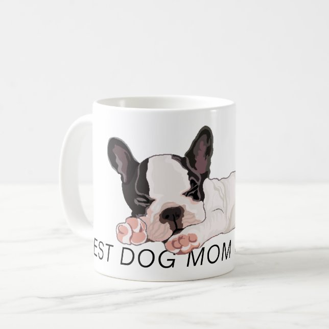 Mug Musiques de Boston Terrier (Devant gauche)
