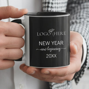 Mug Musiques de la société en noir et blanc