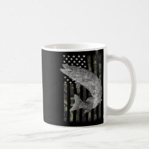 Mug Musky Fishing Camouflage Drapeau Muskie