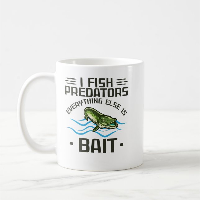Mug Musky Fishing I Fish Predators Pike Fish_515 (Gauche)