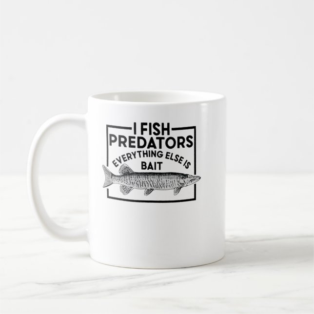 Mug Musky Fishing I Fish Predators Pike Fish_676 (Gauche)