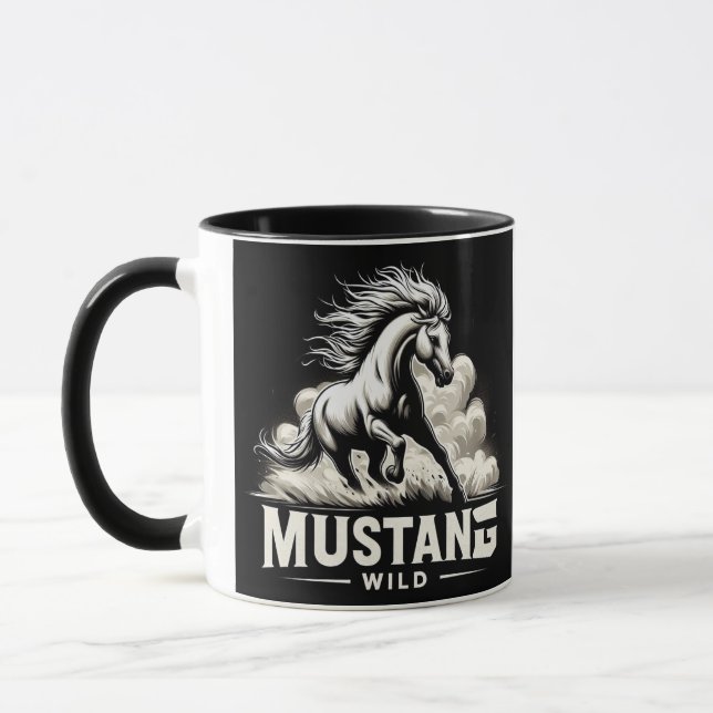Mug MustangWild Cremello Coupe (Gauche)