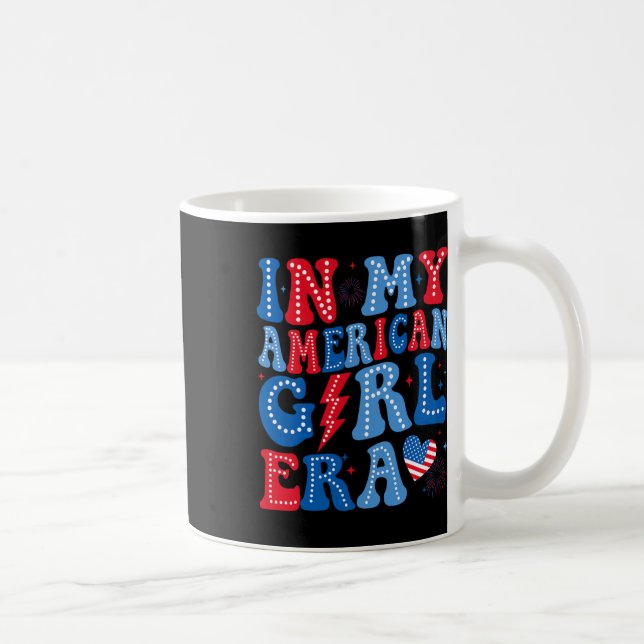 Mug My American Girl Era Retro 4 juillet partie Super (Droite)