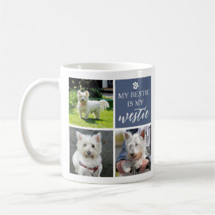 Mug My Bestie is My Westie Amoureux des chiens Photo C