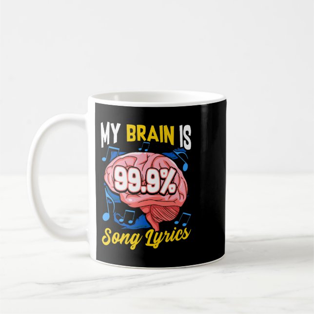 Mug My Brain Is 99.9 Chanson Lyrics Musique Trivia Lov (Gauche)
