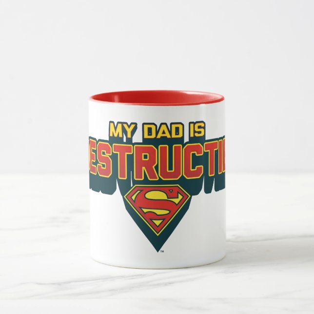 Mug My Dad is Indestructible (Centre)