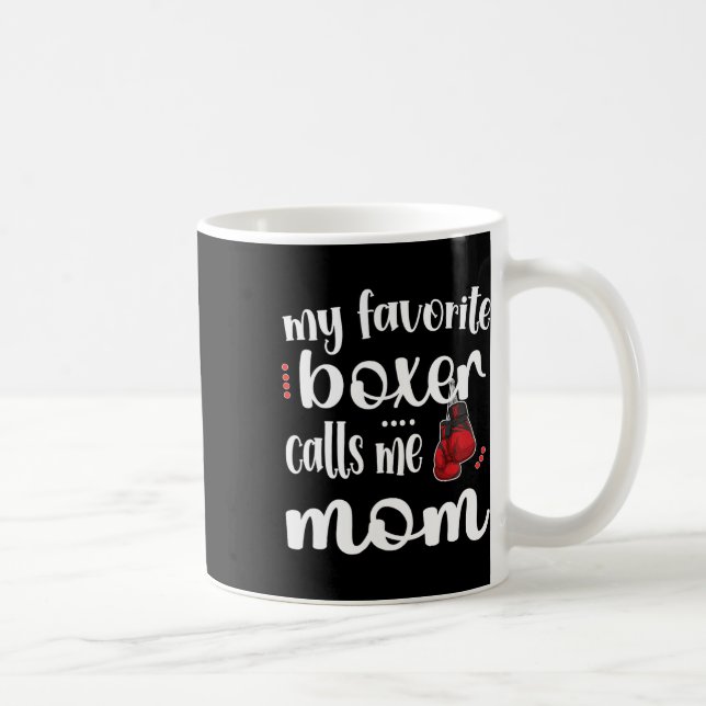 Mug My Favorite Boxer Calls Me Boxing (Droite)