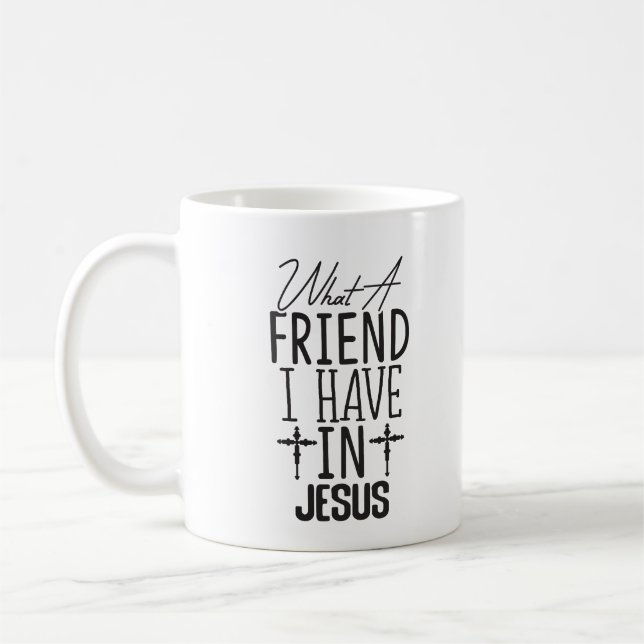 Mug My Friend is Jesus (Gauche)