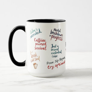 Mug My Mental Breakdown Cup: A Relatable Design
