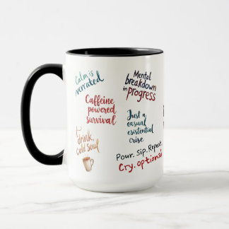 Mug My Mental Breakdown Cup: A Relatable Design