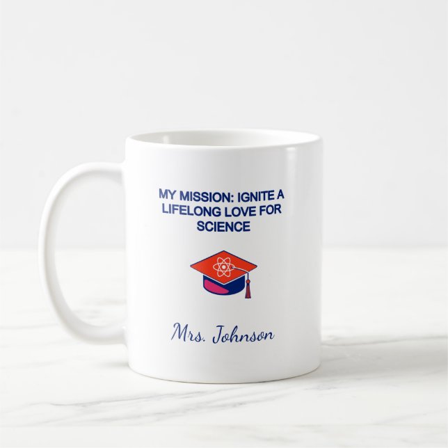 Mug My Mission: Ignite Lifelong Love For Science (Gauche)