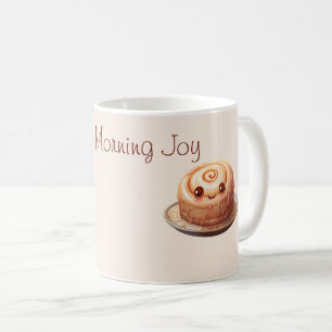 Mug My Morning Joy Cuteness personnalisées à rouleaux