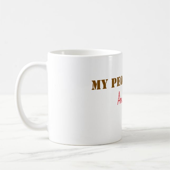 Mug My People Skills Are Just Fine Funny Sarcastic Off (Gauche)