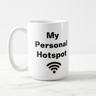 Mug My Personal Hotspot - Citations de café amusantes