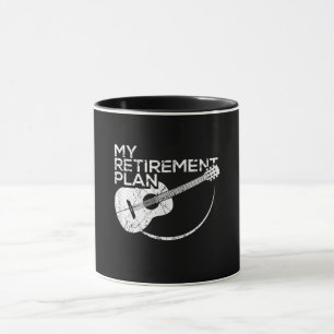 Mug My Retirement Plan Guitar Funny Musicians