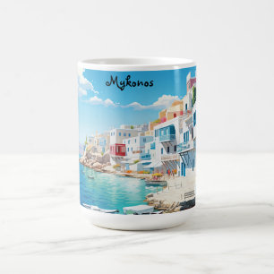 Mug Mykonos-Sip dans le style avec une touche de charm