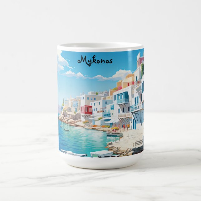 Mug Mykonos-Sip dans le style avec une touche de charm (Centre)