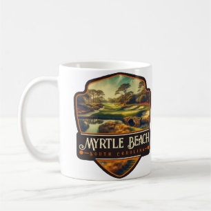 Mug Myrtle Beach, Caroline du Sud   Vintage
