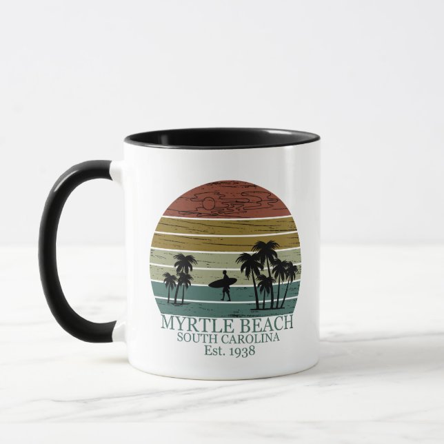 Mug Myrtle Beach Caroline du Sud vintage (Gauche)