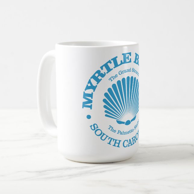 Mug Myrtle Beach (coquillage) (Devant gauche)