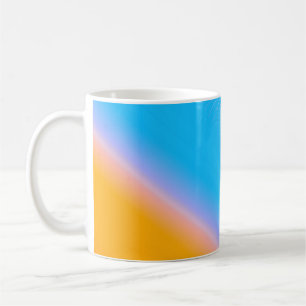 Mug Mystère dégradant : Art Abstrait flou.