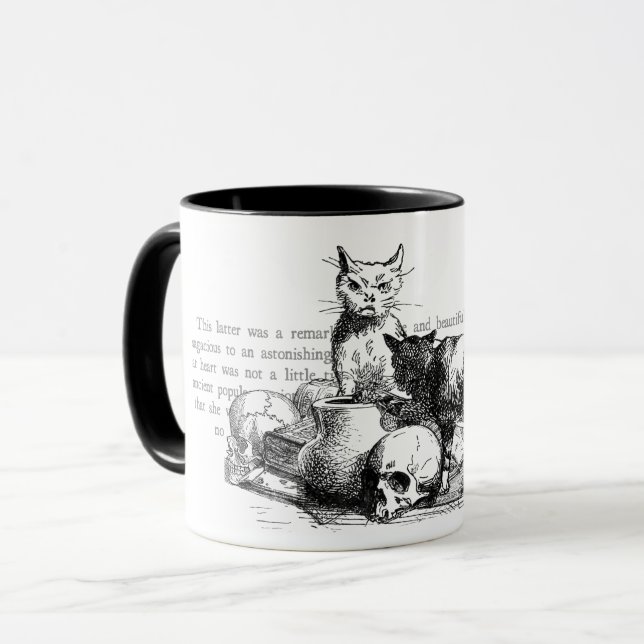 Mug Mystérieux Chats (Devant gauche)