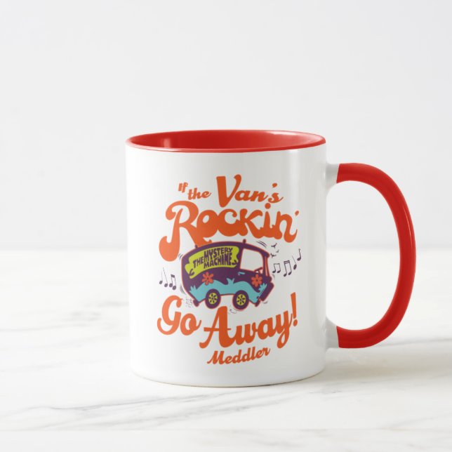 Mug Mystery Machine "Si le Rockin du Van'..." (Droite)