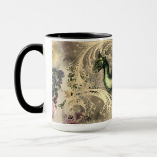 Mug Mystic Dragon & Roses