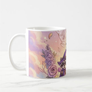 Mug Mystic Forest Guardians & Golden Floral Sword Fant