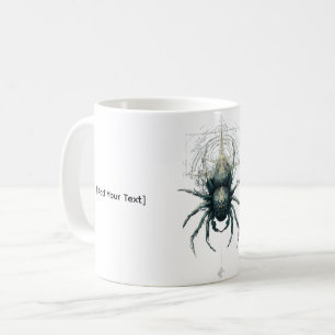 Mug Mystique Occulte Araignée Géométrie Sombre