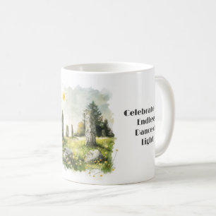 Mug Mythologie celtique et symboles du soleil Litha