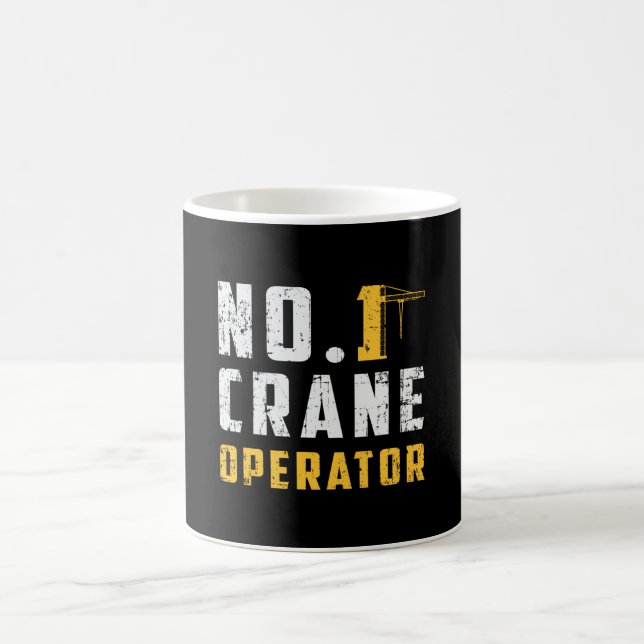 Mug N° 1 Ouvriers du chantier de construction de grue (Centre)