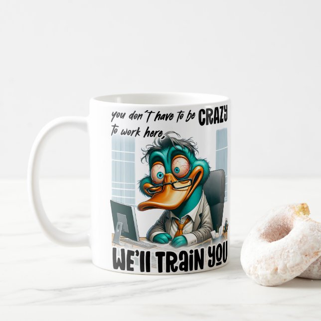 Mug N° du train (Avec donut)