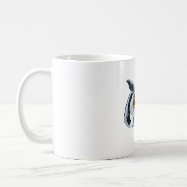 Mug N est pour la chouette blanche du nord (Gauche)