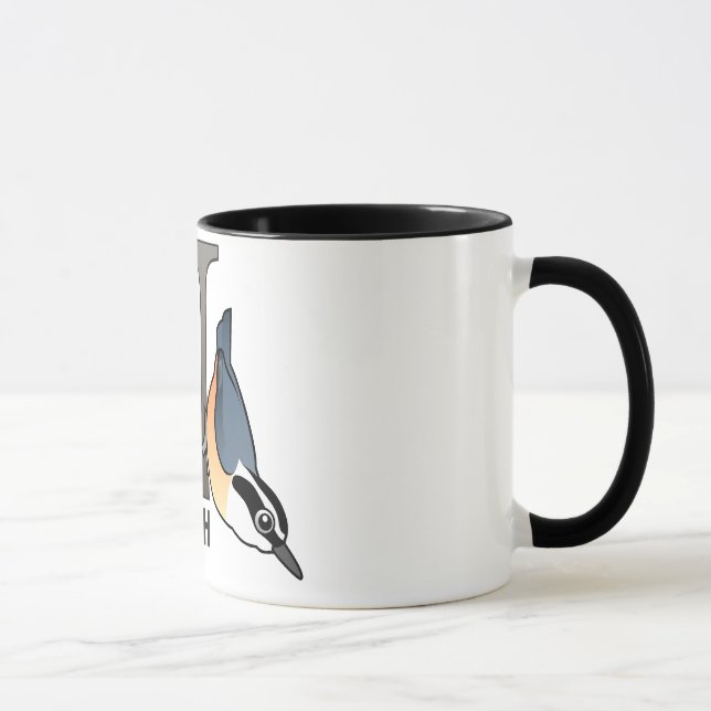 Mug N est pour la sittelle (Droite)