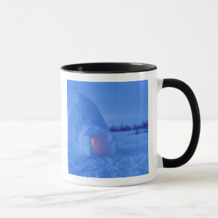 Mug NA, Canada, Manitoba, Churchill. igloo arctique