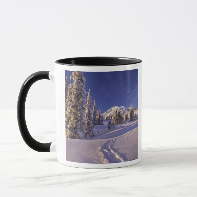 Mug NA, États-Unis, Washington, Mt Rainier NP, Snowsho (Gauche)