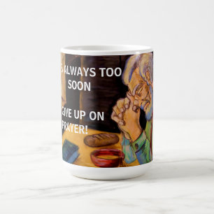 MUG N'ABANDONNEZ JAMAIS LA PRIÈRE