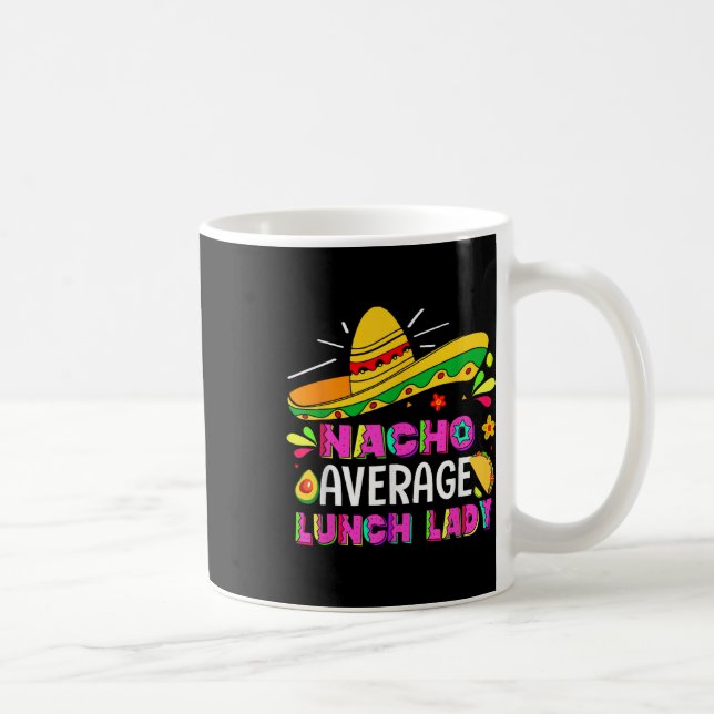 Mug Nacho Moyenne Déjeuner Lady Cinco De Mayo Fiesta (Droite)
