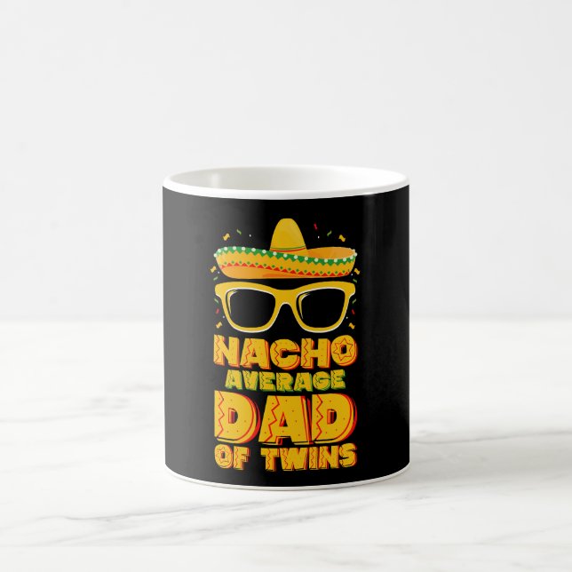 Mug Nacho papa moyen de jumeaux Cinco de Mayo Mexicain (Centre)