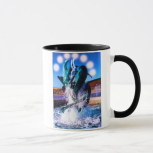 Mug Nage avec les dauphins