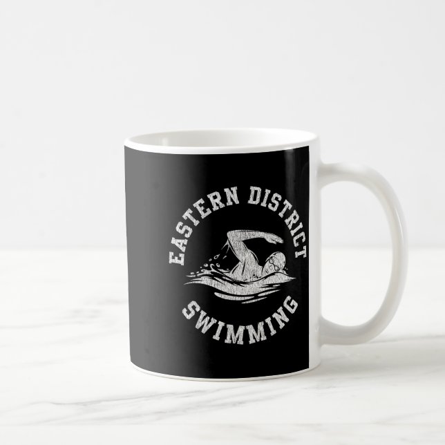 Mug Nage de district de l'Est Maillot de bain rétro en (Droite)