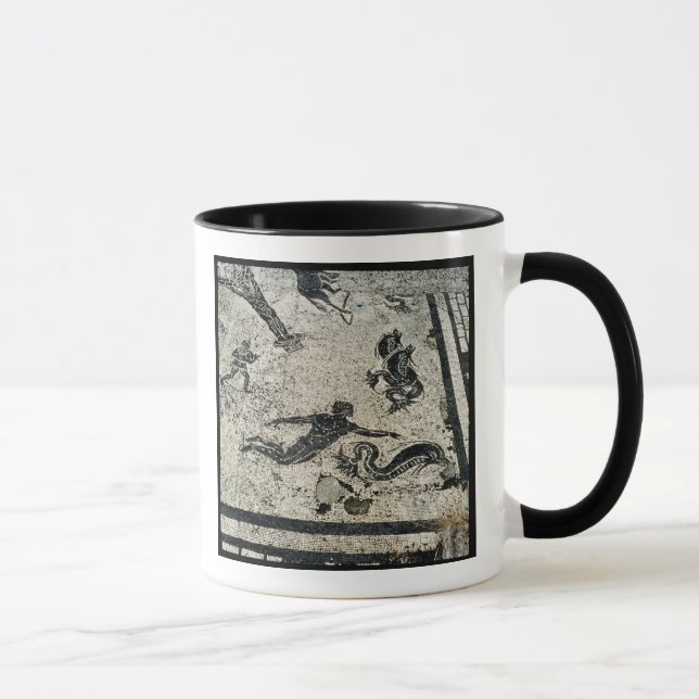 Mug Nageant avec les dauphins, du Frigidarium o (Droite)
