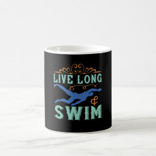 Mug Nager - Vivre longtemps et nager