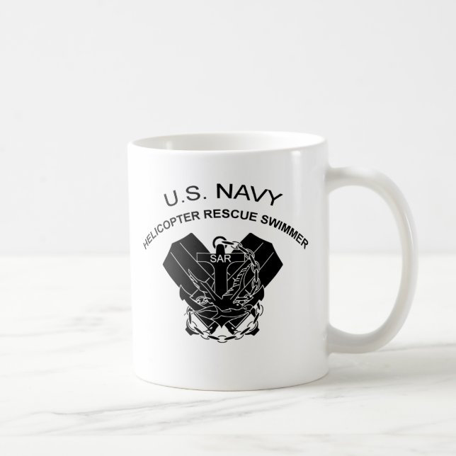 Mug Nageur de sauvetage par hélicoptère (Droite)