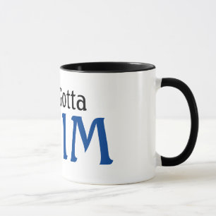 Mug Nageur Doit Juste Nager