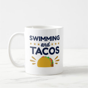 Mug Nageur et Amoureux de Tacos Amateur de Tacos de Na