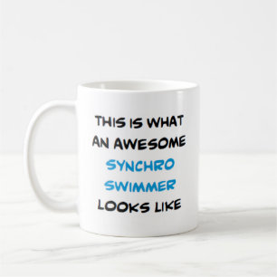 Mug nageur synchro, génial