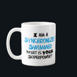 Mug nageur synchronisé<br><div class="desc">nageur synchronisé</div>