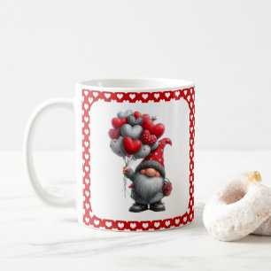 Mug Nain de ballon en forme de cœur "L'amour élevé hau